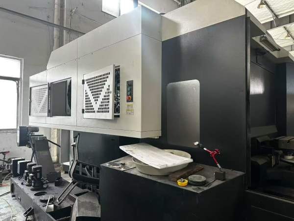 纽威500卧加双台发那科mf系统，32把刀库，一度一分。.