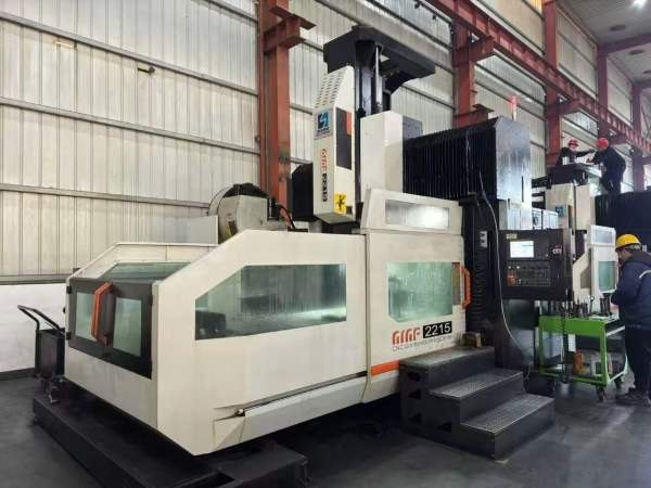 南通国盛工厂在位出售国盛2215龙门加工中心发那科MFPL.