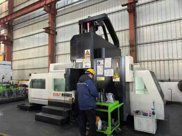 南通国盛工厂在位出售国盛2215龙门加工中心发那科MFPL.