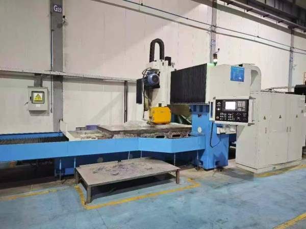 溧阳工厂后一台9成新杭州2512/9数控龙门平面磨床、工.
