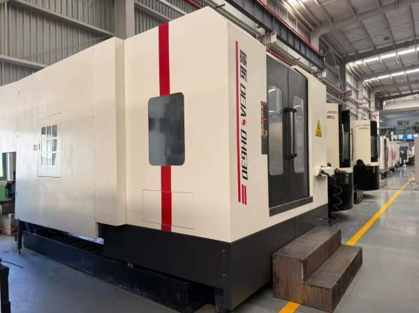 德将630单工位卧加，工作台一度一分，三轴重型线軌，B.