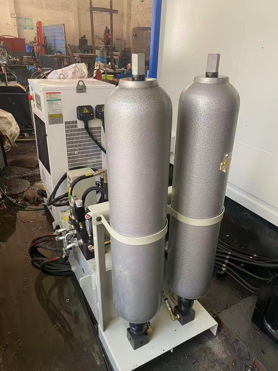 刚刚买下：顶配南通国盛4028龙门加工中心，2022年10月.