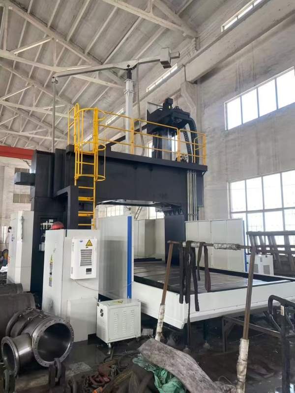 顶配南通国盛4028龙门加工中心，九成新2022年10月设备.