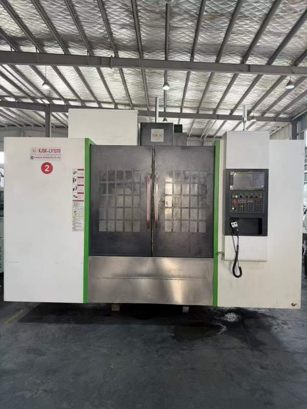 2022年坤杰1370加工中心，发那科MF plus系统，两线一.