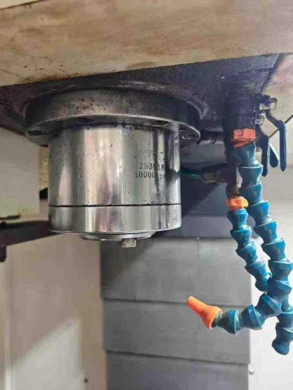 两线一硬名铁850四轴加工中心，发那科MF PIUS系统，BT.