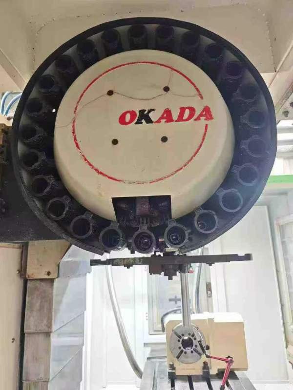 两线一硬名铁850四轴加工中心，发那科MF PIUS系统，BT.