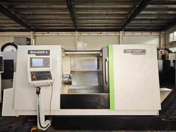 使用几百小时，2023年国盛lHT1031数控车床、发那科Plu.