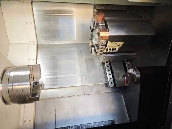 使用几百小时，2023年国盛lHT1031数控车床、发那科Plu.