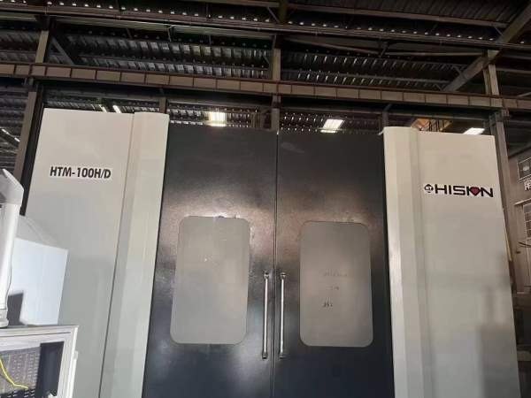 海天卧式镗铣100H海天1米卧加一台，型号:HTM-100H/d .