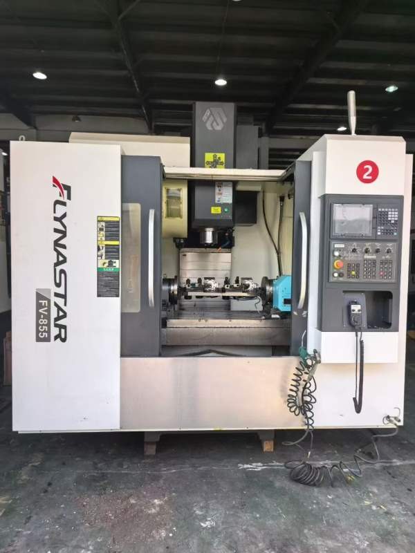 同款四台2024年准新855加工中心，三轴线轨，主轴12000.