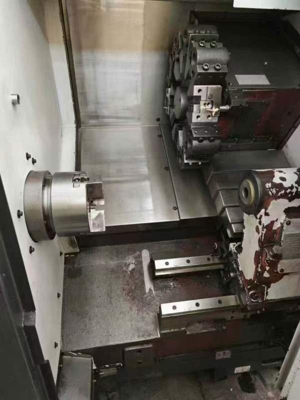 新到两台程泰GLS1500数控车床，原版原漆，精度一丝内.