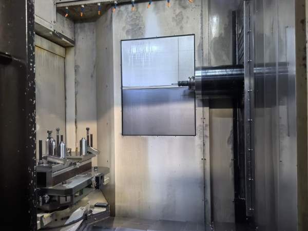 韩国原装威亚HS5000/50双工位卧式加工中心，高速机机.