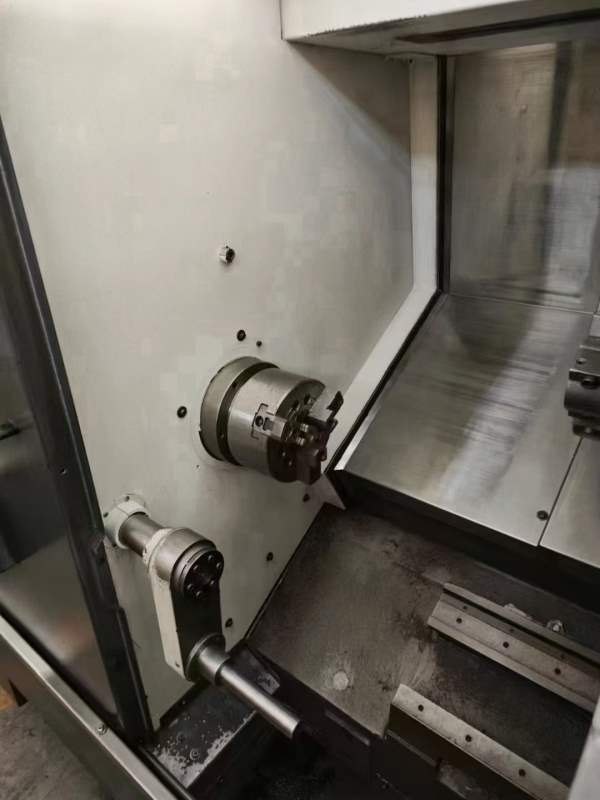 新到两台程泰GLS1500数控车床，10工位刀塔，发那科TF.