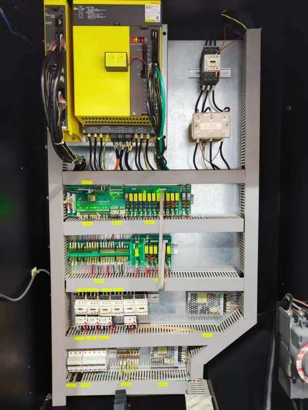 新到一台2022年台湾格勒玛850V加工中心，发那科OI-MFP.