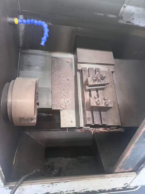 批发:同款四台，斜轨车床，线轨排刀，广数980系统，8.