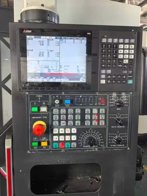 海天1000L加工中心三线，三菱M80A包系统带螺排，重型.