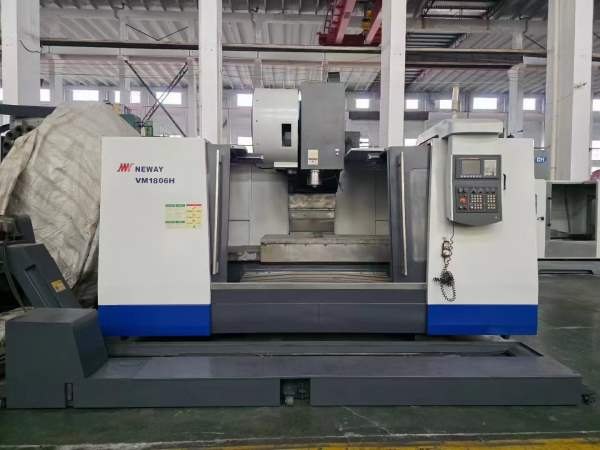 苏州纽威1806H加工中心三线轨工作台尺寸:1800800mm三.