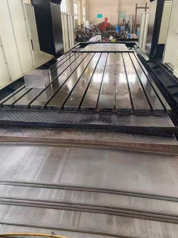 刚刚买下：顶配南通国盛4028龙门加工中心，2022年10月.