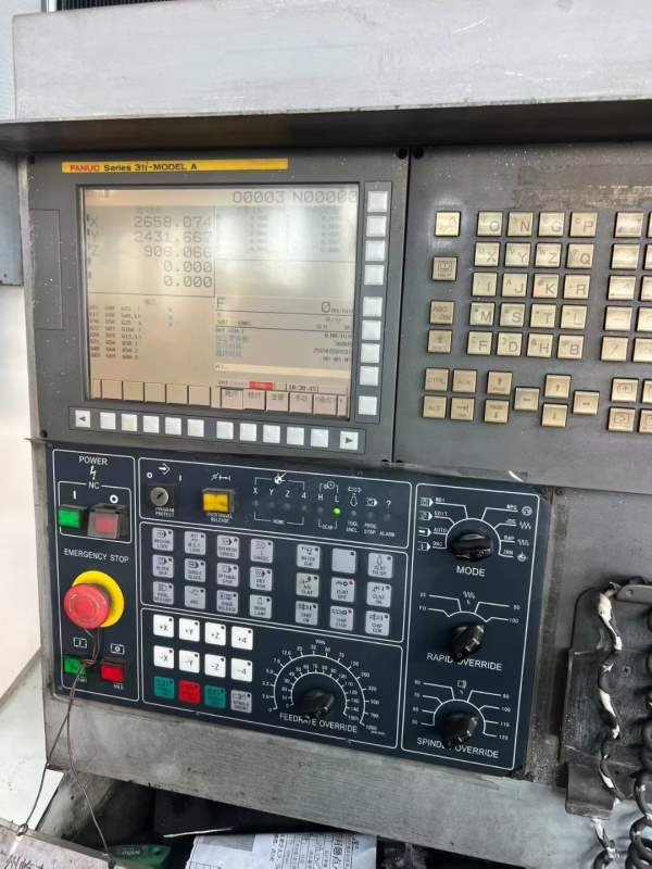 同款两台宁波海天HTM-28数控龙门，工作台2000/300mm，.