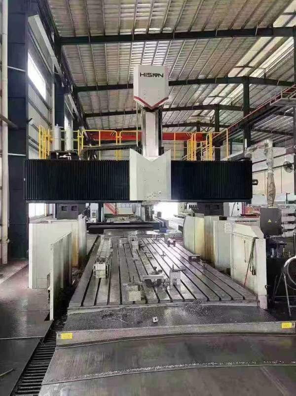 宁波海天36/80数控龙门，工作台3000/8000mm，门宽3650.