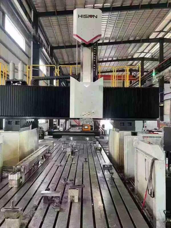 宁波海天36/80数控龙门，工作台3000/8000mm，门宽3650.