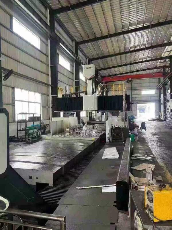 宁波海天36/80数控龙门，工作台3000/8000mm，门宽3650.