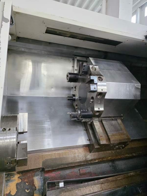 沈阳HTC54100重型数控车床，军工单位安装少用，12寸德.