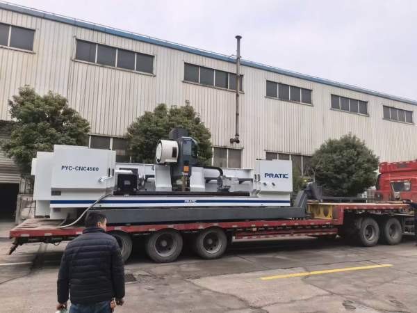 刚刚买下4台普拉迪PYC重型4500型材机，全部带潭兴320.