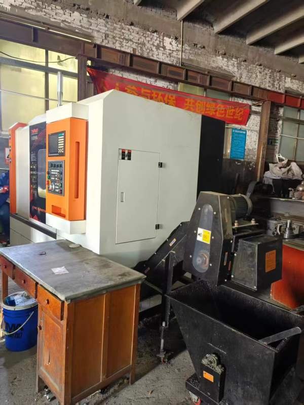 拿下一台2023年11月广东台茂520TMC数控车铣复合车床、.