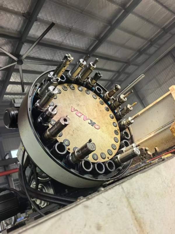 精品南京新浙500卧加，发那科系统，24把圆盘刀库，带.