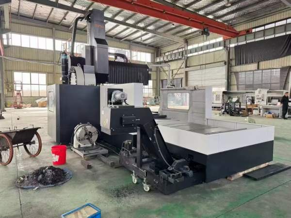 西安工厂刚刚买下基本全新 皖南SP1540龙门加工中心 工.