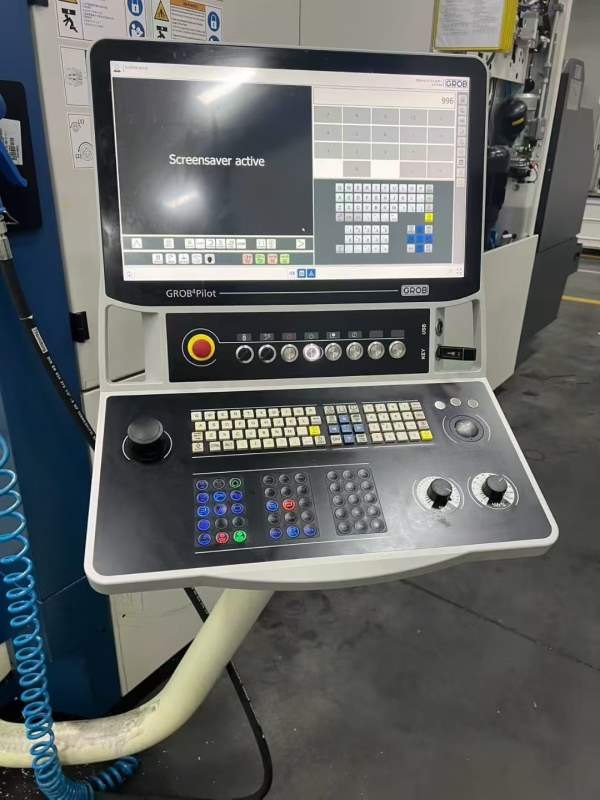 同款四台，格劳勃GA550卧式五轴加工中心。机器准新机.