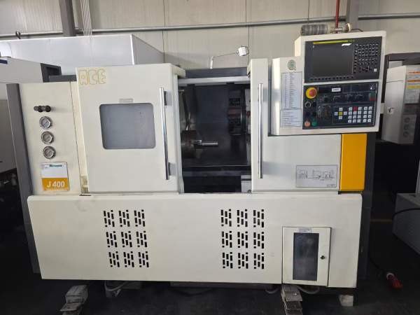 ACE数控车床，J400，8寸卡盘，硬轨机。