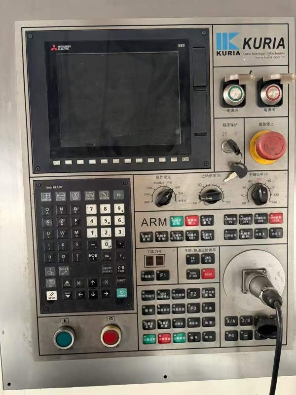 江苏科亚数控车床8寸卡盘，加工长度500。