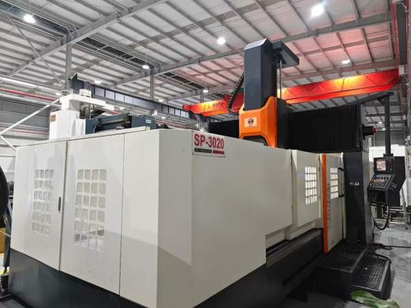 刚刚买下一台银鹏3020数控龙门铣发那科MF Plus系统3包.