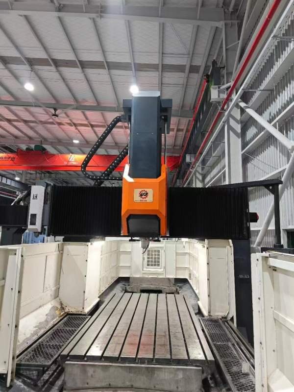 刚刚买下一台银鹏3020数控龙门铣发那科MF Plus系统3包.