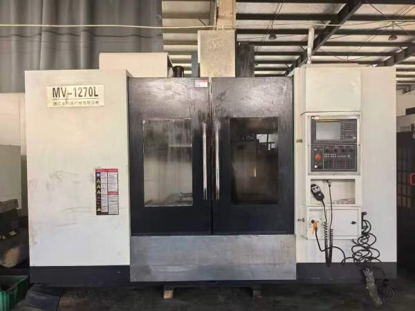 浙江富科達1270立加两线一硬光机.Y轴四导轨发那科0i-M.