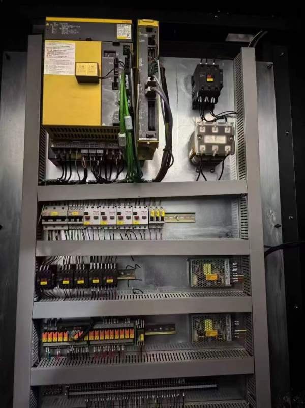 浙江富科達1270立加两线一硬光机.Y轴四导轨发那科0i-M.