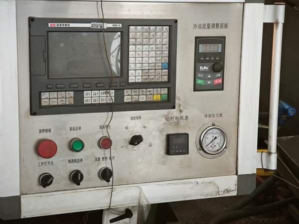 出售准新TK2140数控深孔钻，加工深度1700，凯恩帝系统