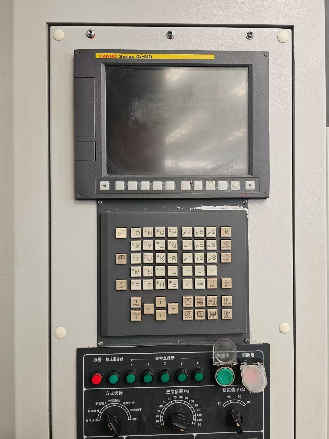 1000单工位卧加，纽威HM1006H单工位卧加，发那科系统.