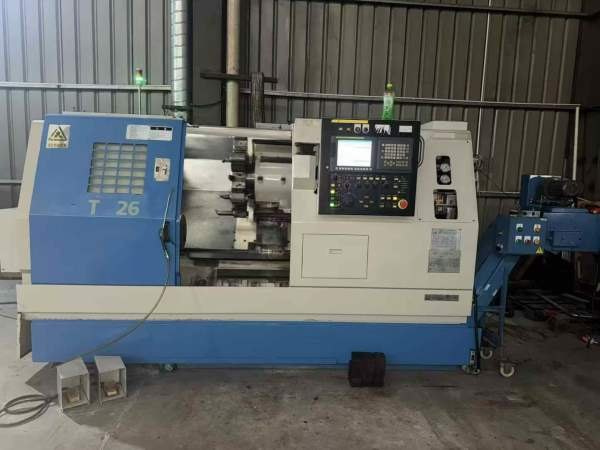 外资公司安装少用，日本池貝TU26硬轨数控车床A2-8齿轮.