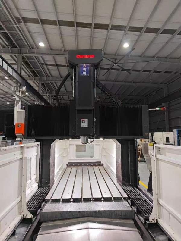 2023年德扬3018重型数控龙门发那科MF Plus系统BT50主.