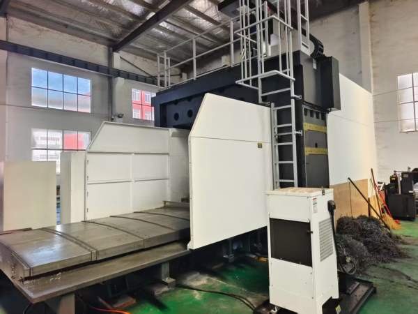 刚刚买下一台准新纽威4028龙门发那科MFPLUS系统两线一.