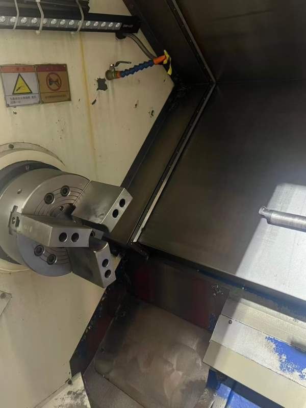 友佳FTC-450数控车床，带高压中心出水。发那科0iTF系.