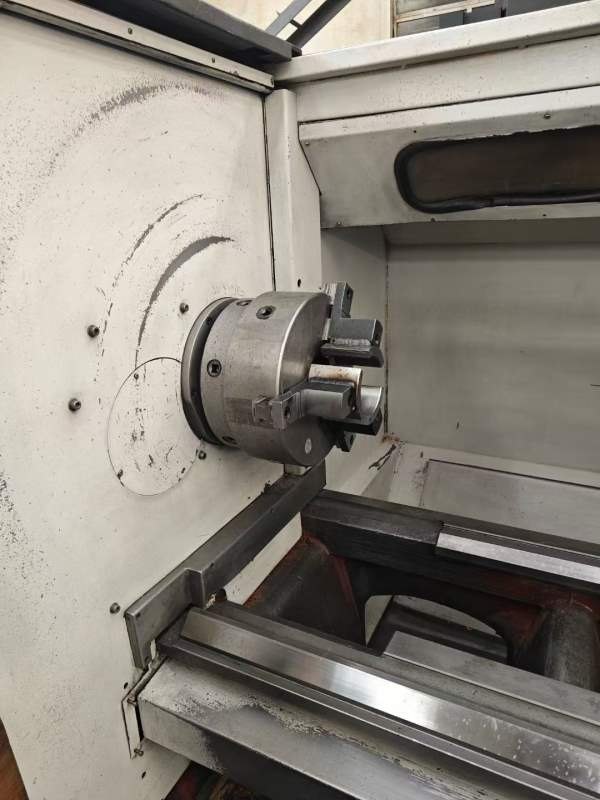 沈阳80285数控车，61803米，发那科系统，导轨无磨损，.