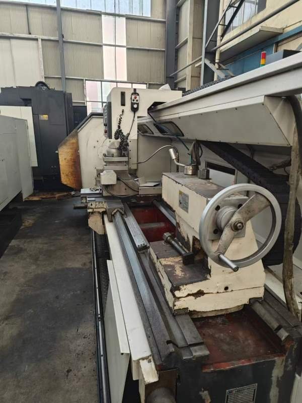 沈阳80285数控车，61803米，发那科系统，导轨无磨损，.