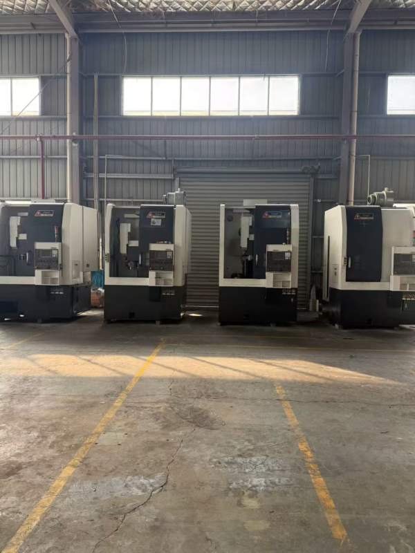 台湾油机KV-320ES数控立车，同款四台带Y轴，旋转径：6.