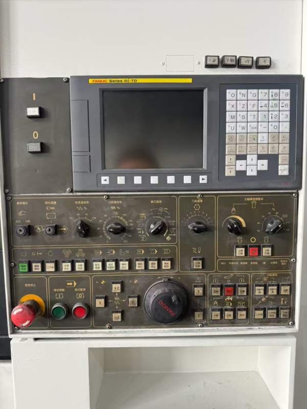 台湾油机KV-320ES数控立车，同款四台带Y轴，旋转径：6.