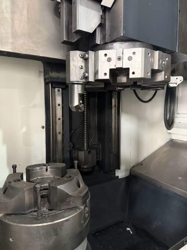 台湾油机KV-320ES数控立车，同款四台带Y轴，旋转径：6.