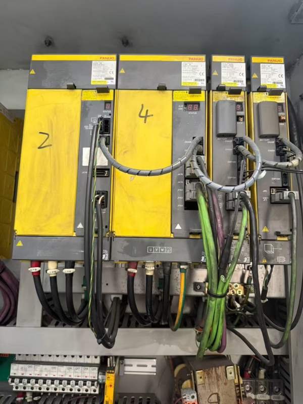 台湾油机KV-320ES数控立车，同款四台带Y轴，旋转径：6.